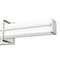 Z-Lite Harrison Vanity, 1-Light, 25 In.W x 4 In.L x 4.75 In.H, Brushed Nickel/Frosted 1011-25W-BN-LED - alternate 7